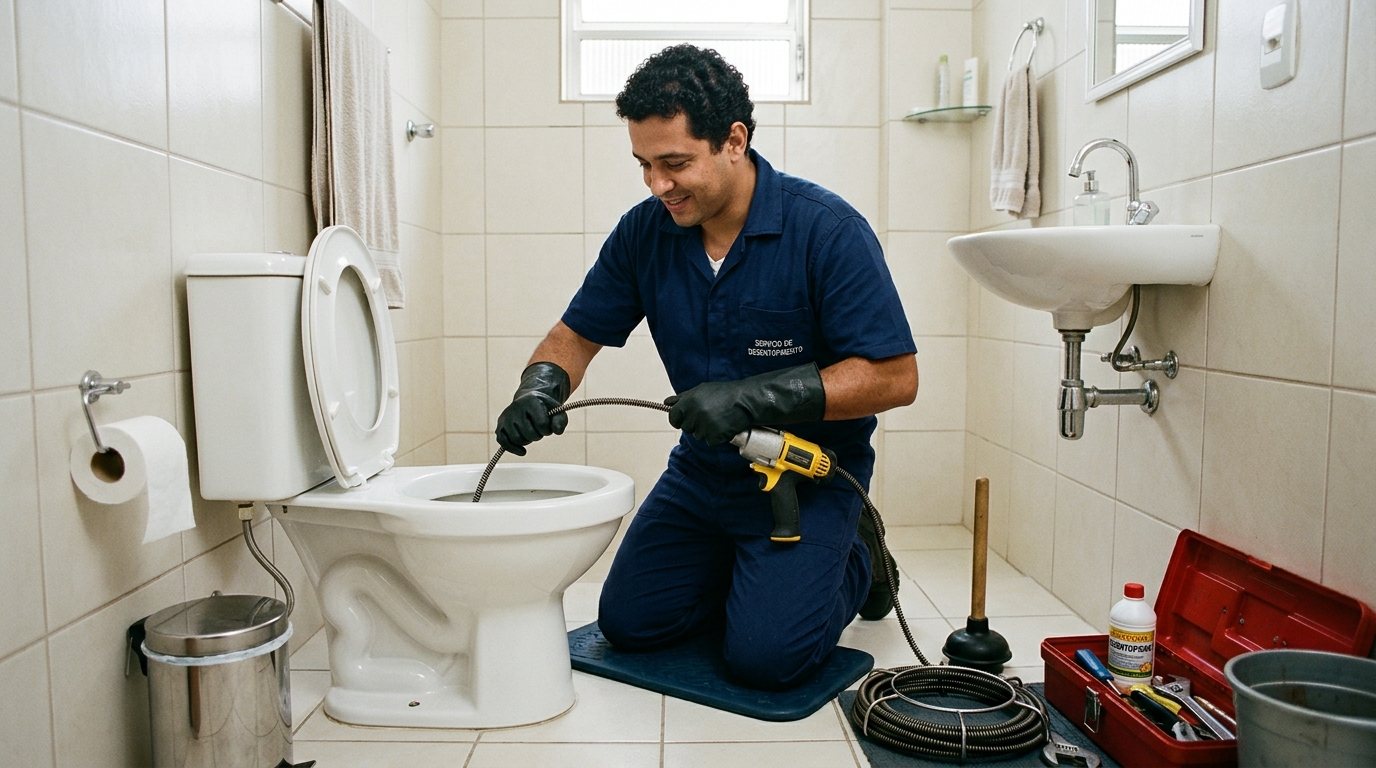 Atendimento em Vaso Sanitário em Volta Redonda‑RJ