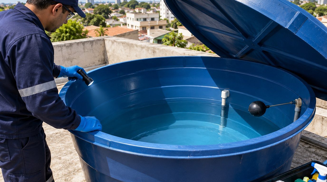 Caixa d'Água Abastecida em Volta Redonda‑RJ