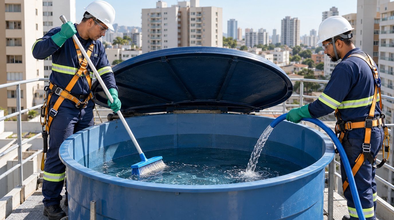 Reservatório de Condomínio em Volta Redonda‑RJ