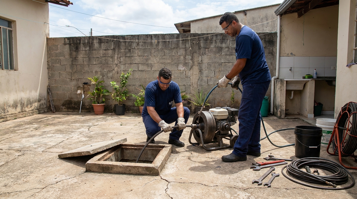 Sucção de Resíduos em Volta Redonda‑RJ