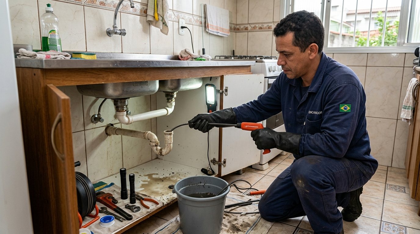 Troca de Canos e Conexões em Volta Redonda‑RJ